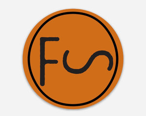 Folksingers Union Cattle Brand Sticker